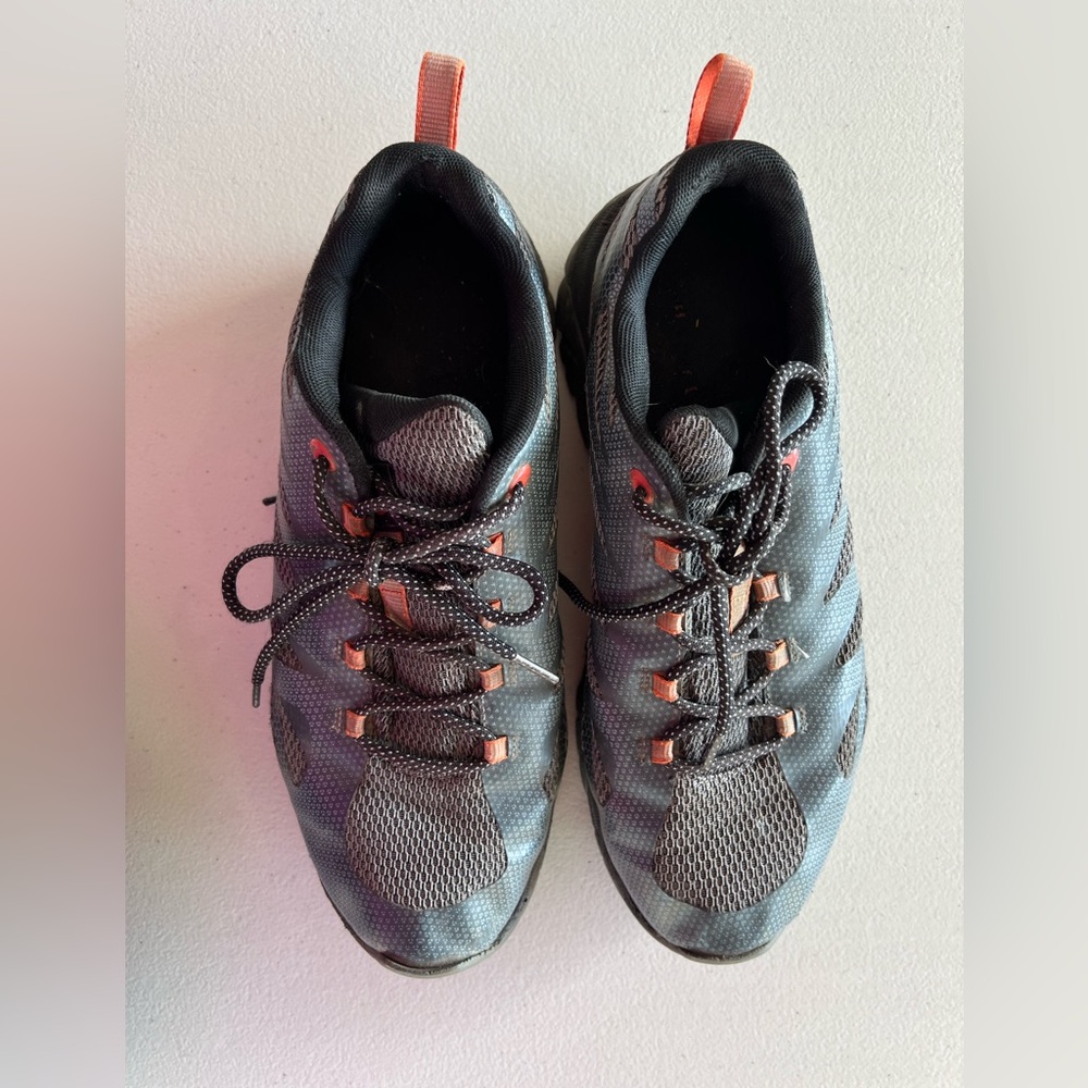 Merrell Black and Gray Moab Edge Shoes
